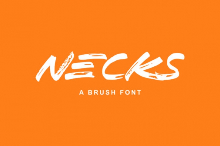 Necks Font Download