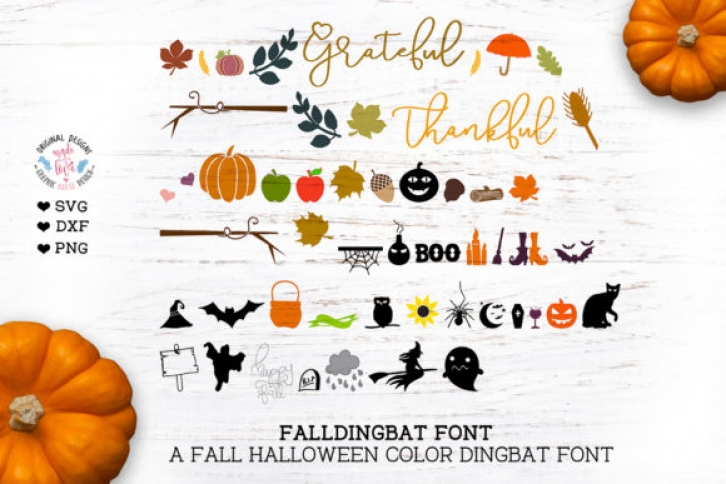 Fall Halloween Font Download