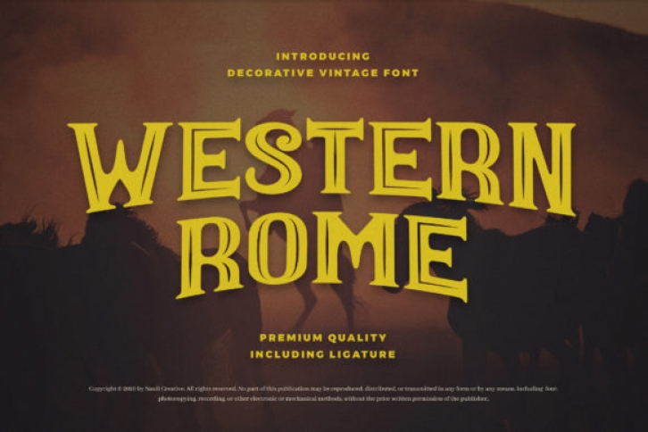 Western Rome Font Download