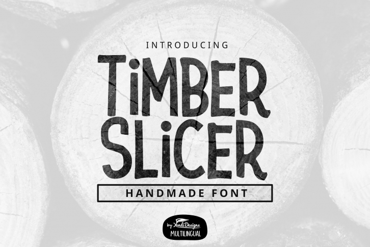 Timber Slicer Font Font Download