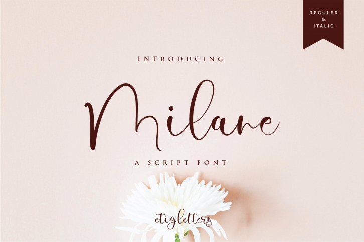 Milane Script Font Download