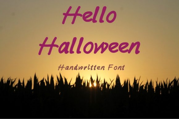 Hello Halloween Font Download