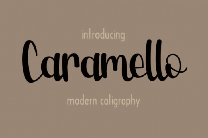 Caramello Font Download