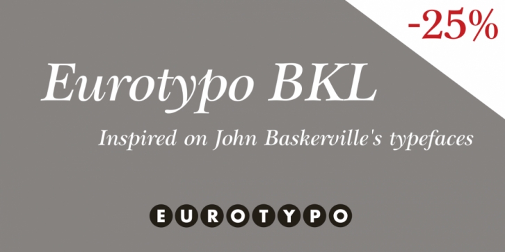 Eurotypo BKL Font Download