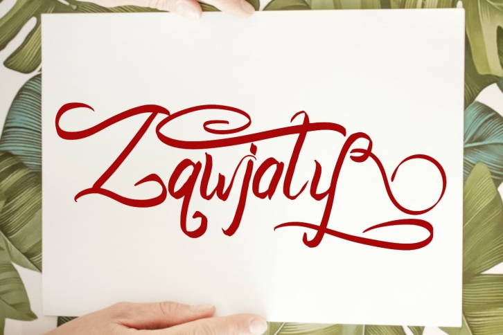 Zawjaty Handwritten Font Font Download
