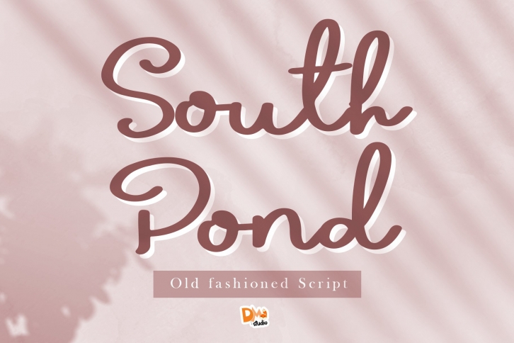 South Pond - Old Script Font Font Download