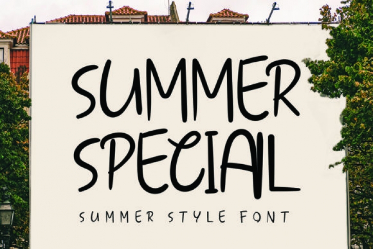 Summer Special Font Download