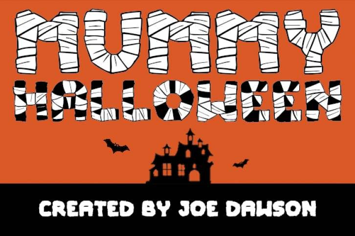 Mummy Halloween Font Download