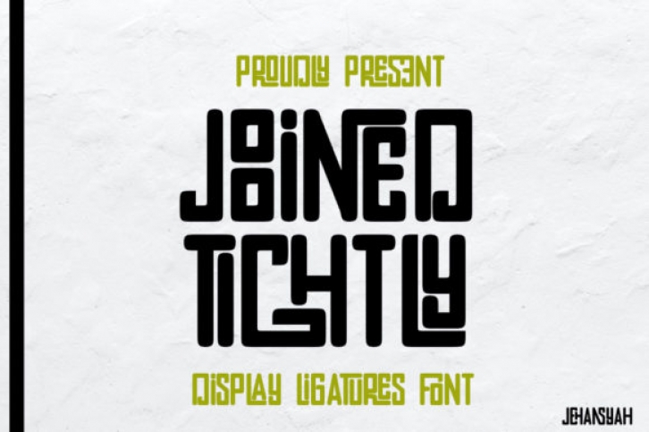 Joined Tightly Font Download