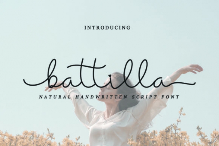 Battilla Font Download