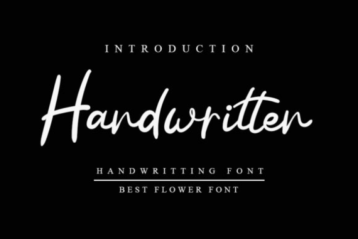 Handwritten Font Download