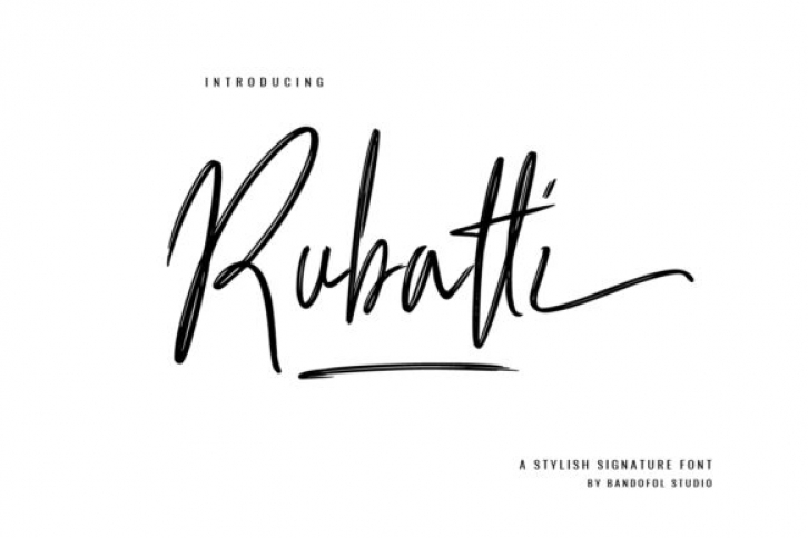 Rubatti Font Download