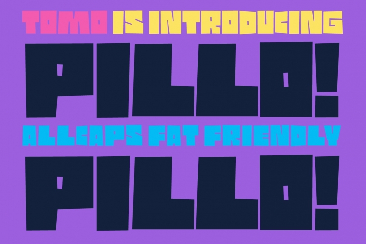 TOMO Pillo Font Download