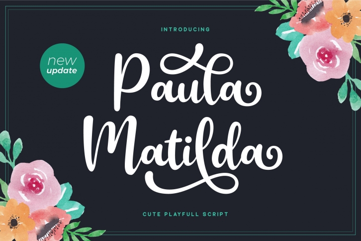 Paula Matilda Font - New Update! Font Download