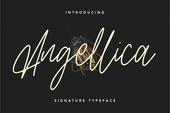 Angellica Signature Script Font Font Download
