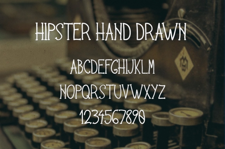 Hipster Hand Drawn Font Font Download