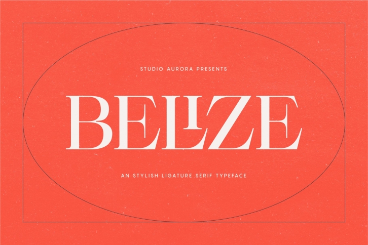 Belize - Stylish Ligature Serif Font Font Download