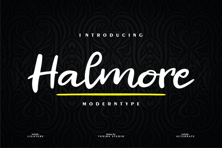 Halmore | Moderntype Font Download