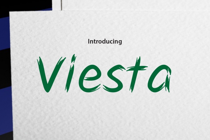 Viesta Brush Font Download