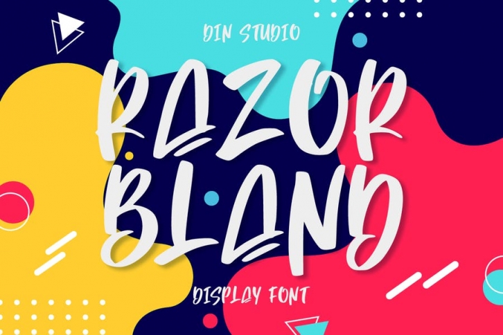Razor Bland-Display Font Font Download