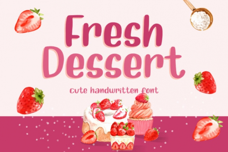 Fresh Dessert Font Download