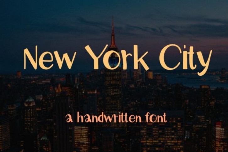 New York City Font Download