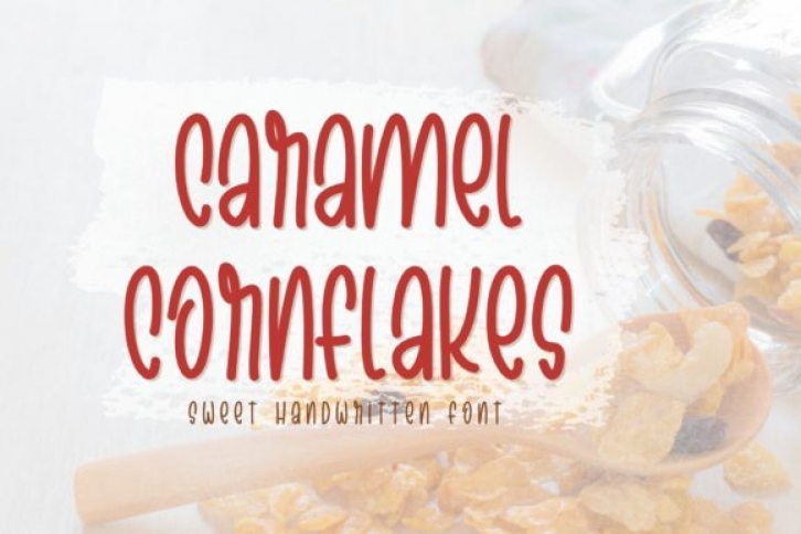 Caramel Cornflakes Font Download
