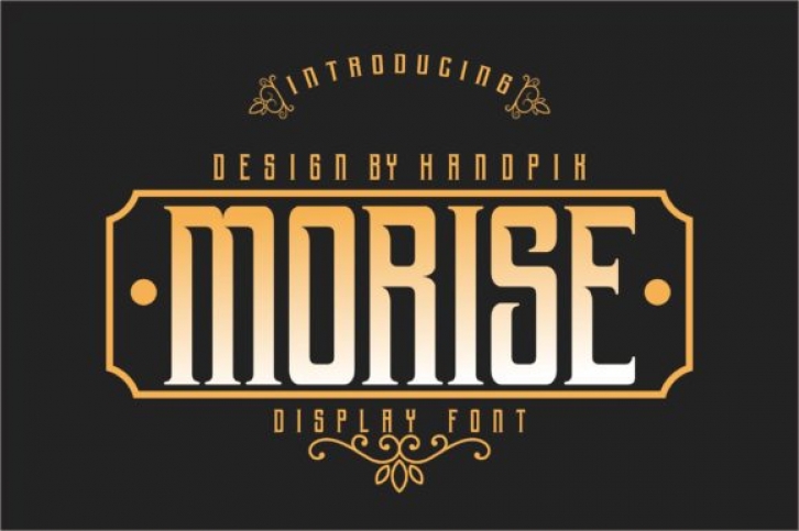 Morise Font Download