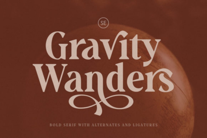 Gravity Wanders Font Download