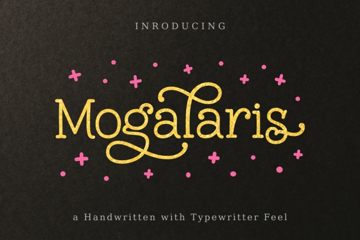 Mogalaris | Handwritten Font Font Download