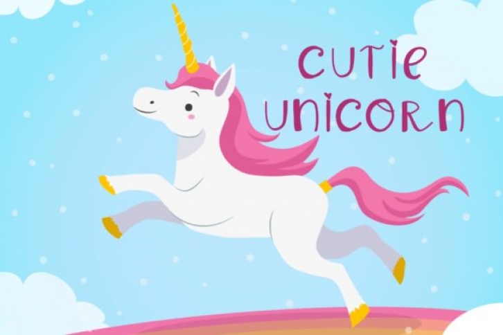 Cutie Unicorn Font Download
