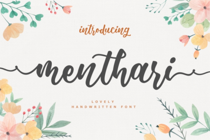 Menthari Font Download