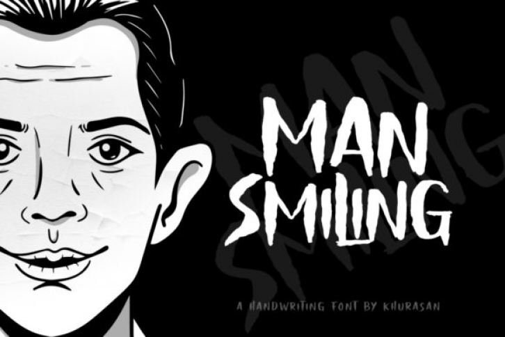 Man Smiling Font Download