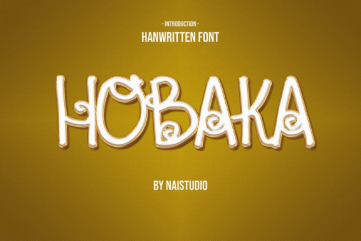 Hobaka Font Download