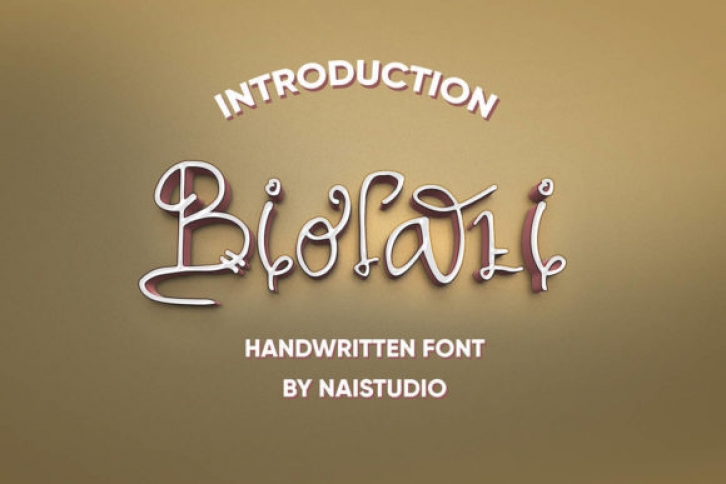 Biolati Font Download