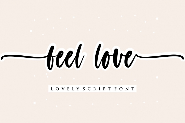 feel love Font Download