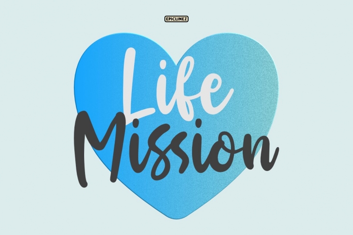 Life Mission - Handwritten Script Font Download
