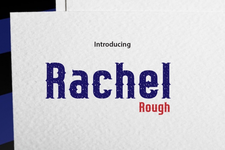 Rachel Rough Font Download