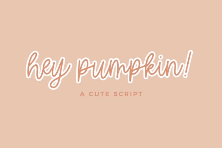 Hey Pumpkin Font Download