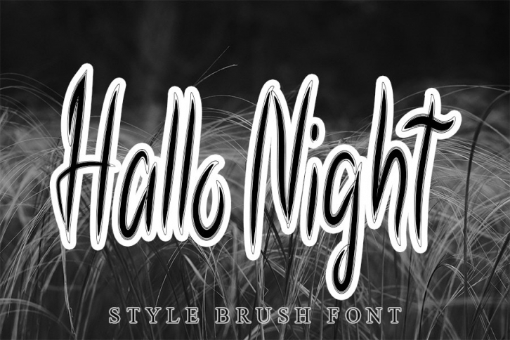 Hallo Night Font Download