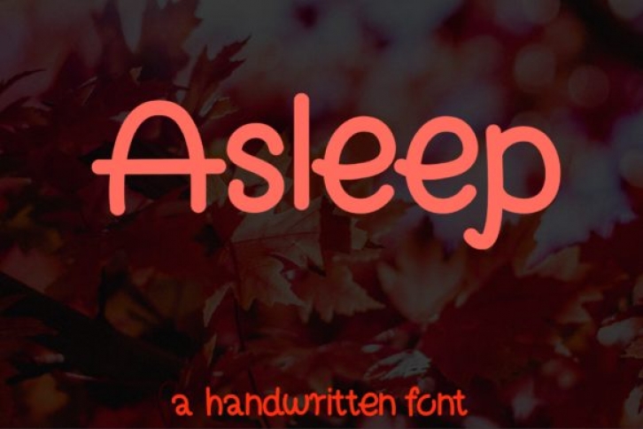 Asleep Font Download