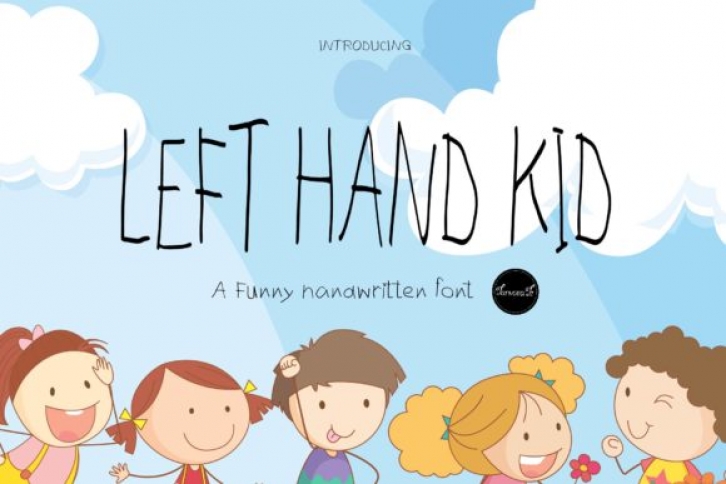 Left Hand Kid Font Download