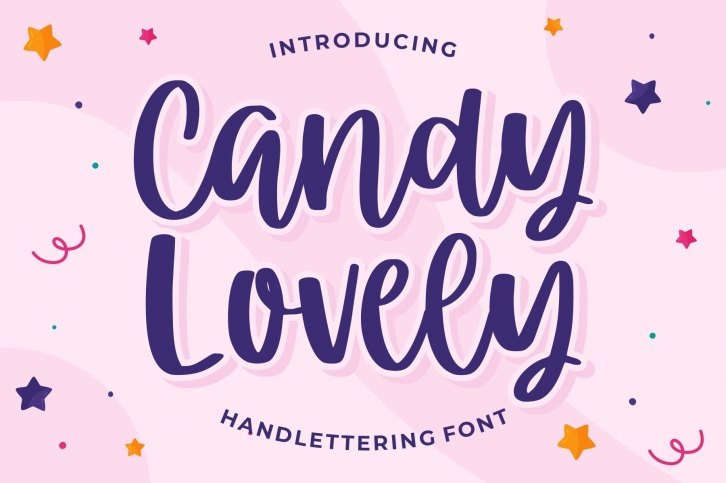 Candy Lovely - Cute Handwritten Font Download