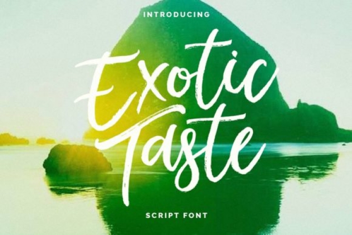 Exotic Taste Font Download