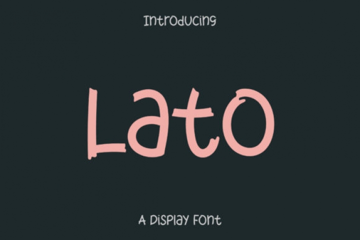 Lato Font Download