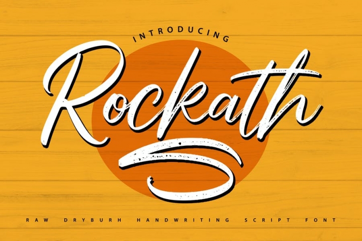 Rockaths | Handwriting Script Font Font Download