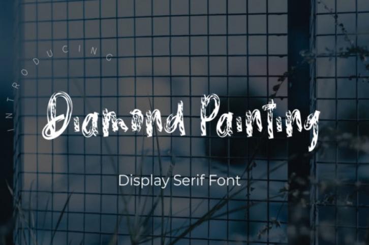 Diamond Painting Font Download