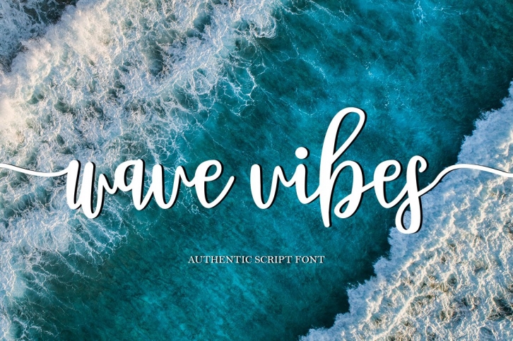 Wave Vibes Script Font Download