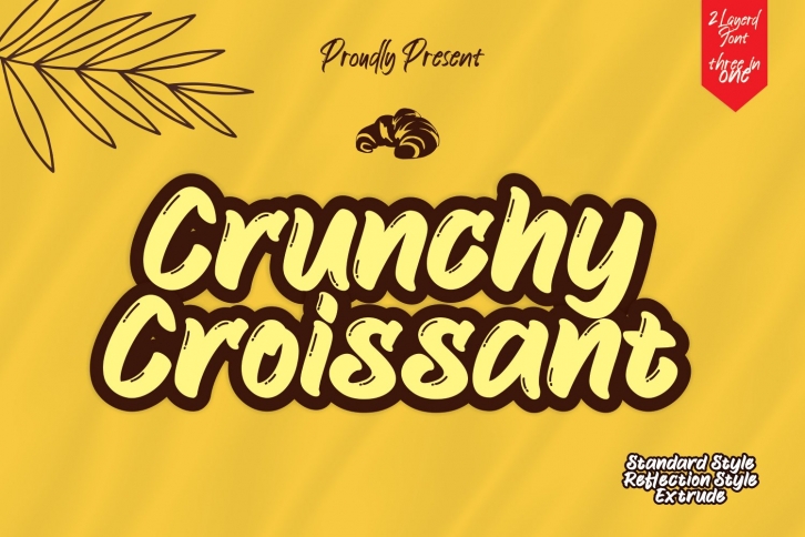 Crunchy Croissant Font Download