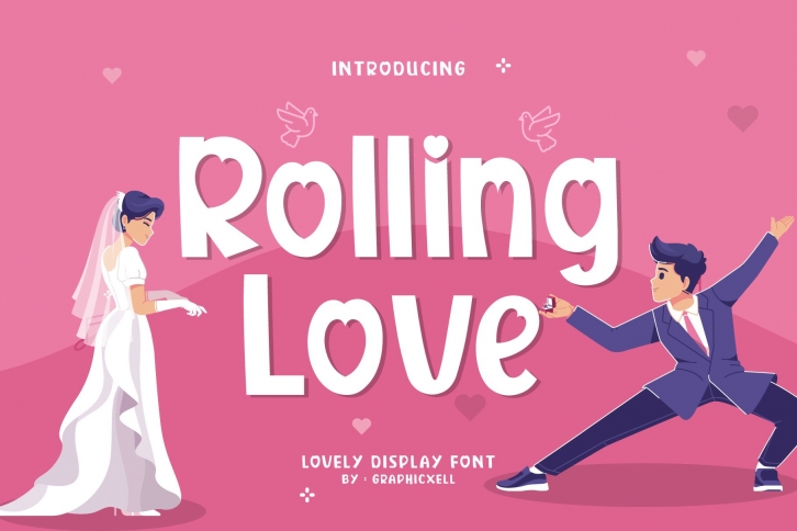 Rolling Love Font Download